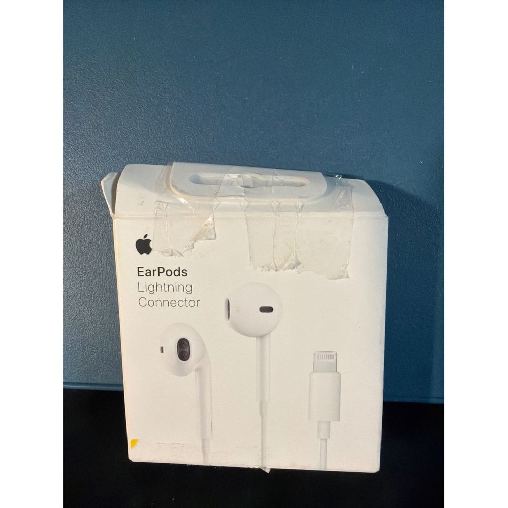 Apple EarPods with Lightning Connector Wired Earbuds White MMTN2AM/A